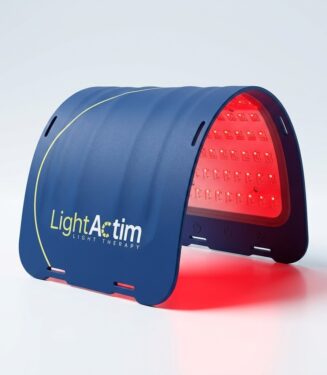 Flexible Silicone 4-Color LED Light Therapy Dome for Face & Body